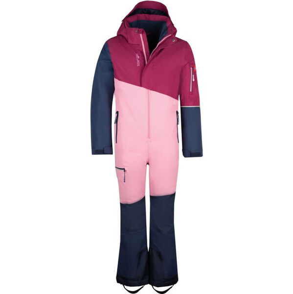 Trollkids Kids Detská snehová kombinéza Hallingdal snow purple/pink 66736429