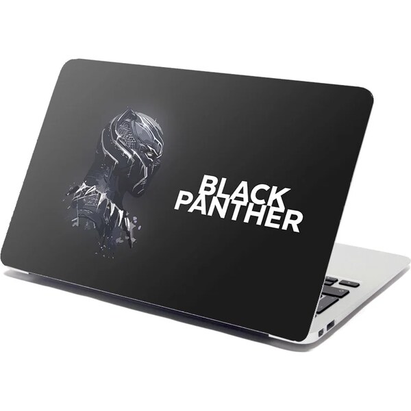Sablio Samolepka na notebook BLACK PANTHER z profilu Čierny 65112519