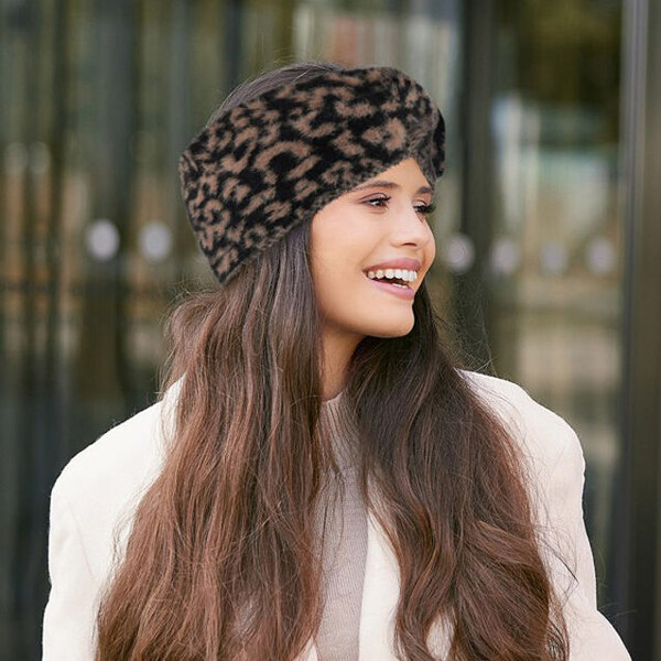 AJS Zimná Čelenka Leopard 66737034