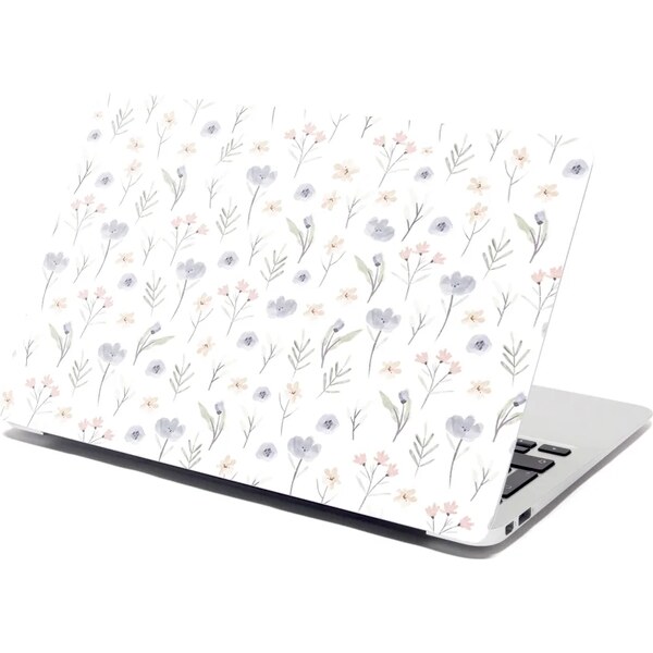 Sablio Samolepka na notebook Jemné kvety 65113468