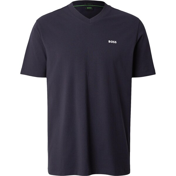 BOSS Tričko námornícka modrá / biela 66738414