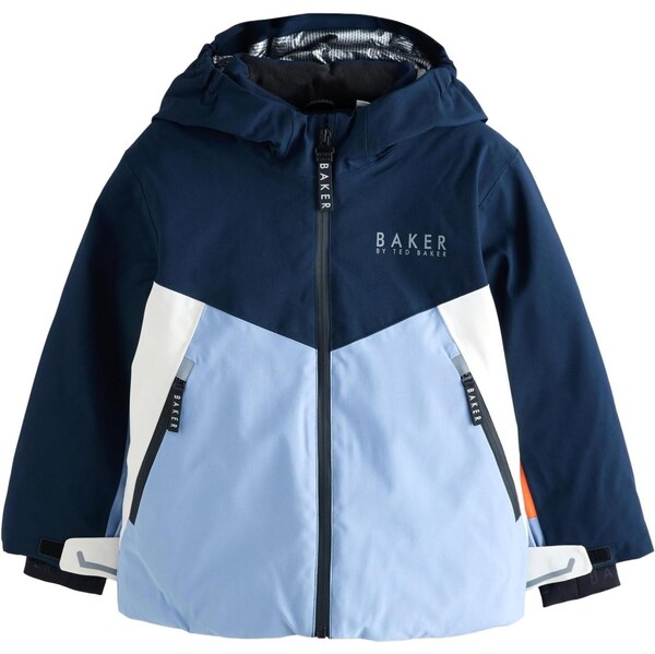 Baker by Ted Baker Zimná bunda námornícka modrá / svetlomodrá / biela 66738563