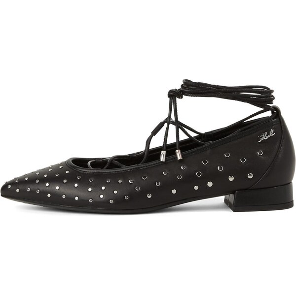 Karl Lagerfeld Baleríny čierna 66738569