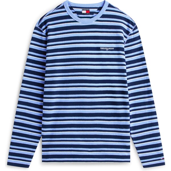 Tommy Jeans Tričko námornícka modrá / svetlomodrá / biela 66738603
