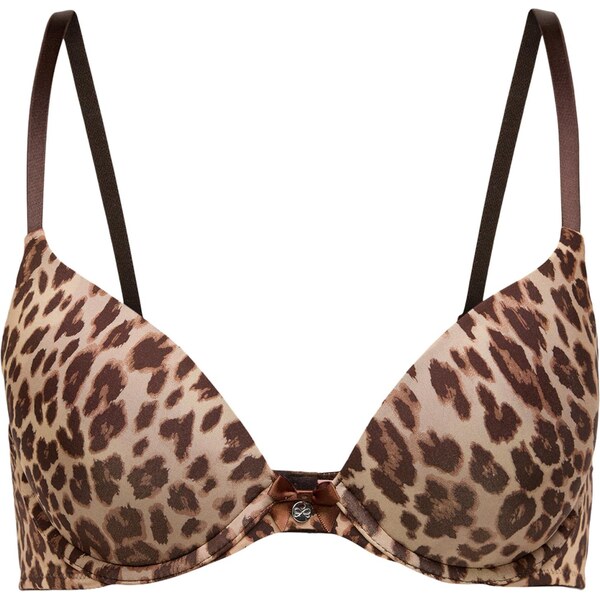 Hunkemöller Podprsenka hnedá / svetlohnedá / čierna melírovaná 66738707