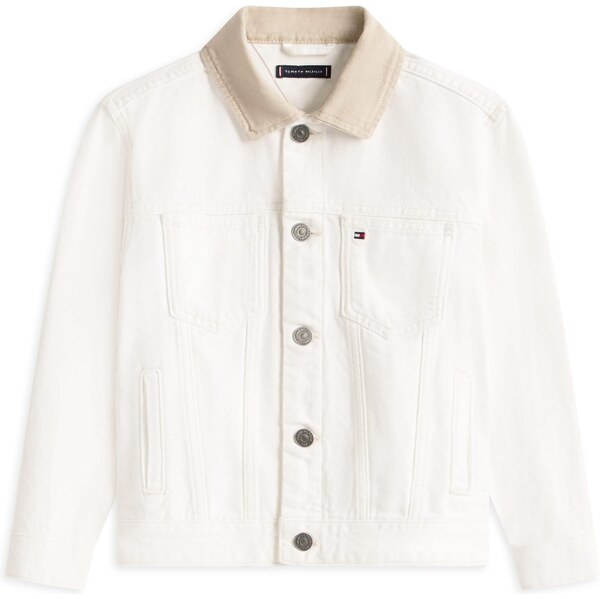 TOMMY HILFIGER Prechodná bunda HERITAGE béžová / modrá denim / čierna 66738736