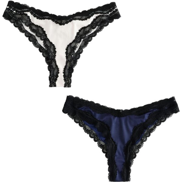 Next Nohavičky námornícka modrá / čierna / biela 66738785