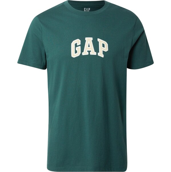 GAP Tričko žltohnedá / smaragdová / biela 66738864