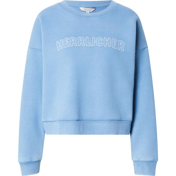 Herrlicher Mikina Christy svetlomodrá / biela 66738928