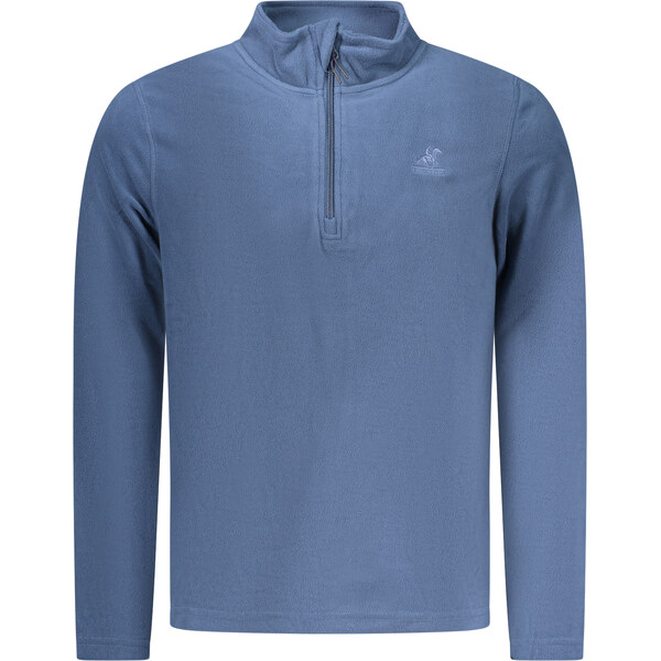 U.S. GRAND Pánska modrá fleecová mikina na zips 66789628