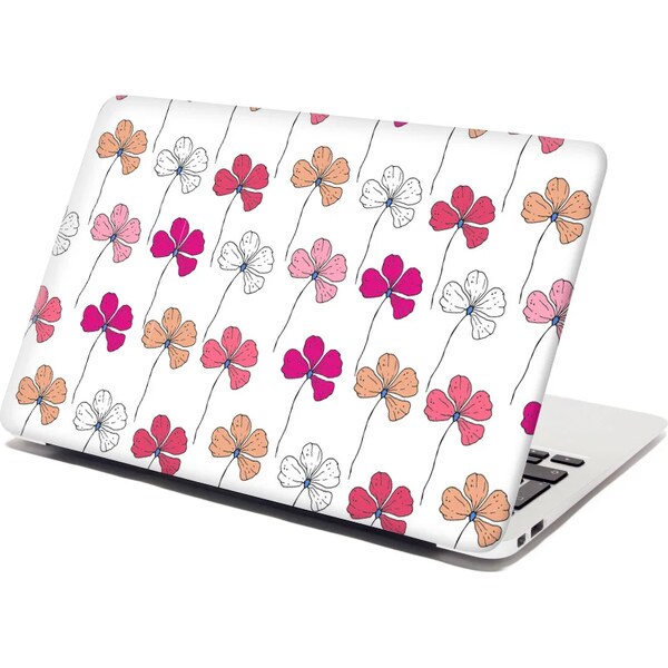 Sablio Samolepka na notebook Ružové kvietie 65099772