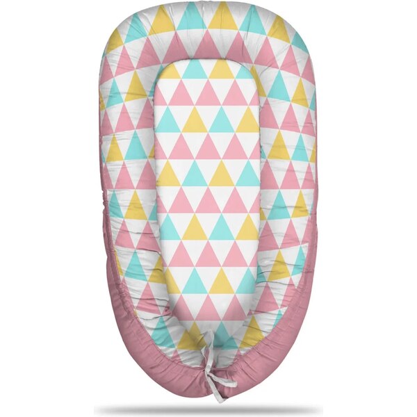 Sablio Hniezdočko pre bábätko Trojfarebné trojuholníky 65114141