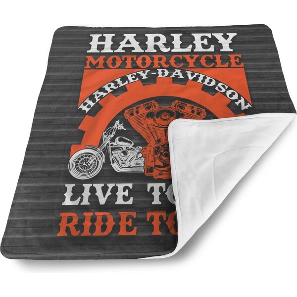 Sablio Deka pre bábätko Harley-Davidson Live to ride, ride to live 62633611
