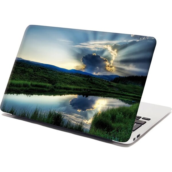 Sablio Samolepka na notebook Mrak nad riekou 65102030
