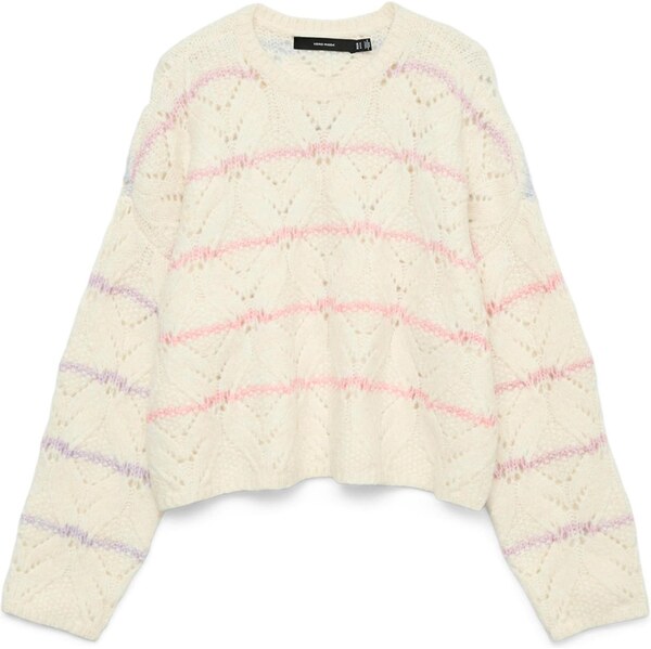 Vero Moda Girl Sveter VMNew Hatty nebielená / svetlomodrá / orgovánová 66789685