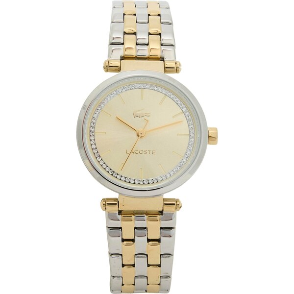 LACOSTE Analógové hodinky Orba zlatá / strieborná 66789717