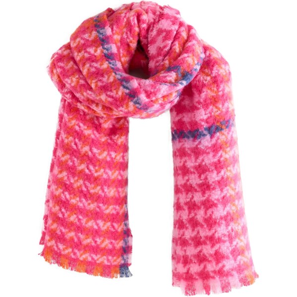 Next Šál námornícka modrá / svetloružová 66789760