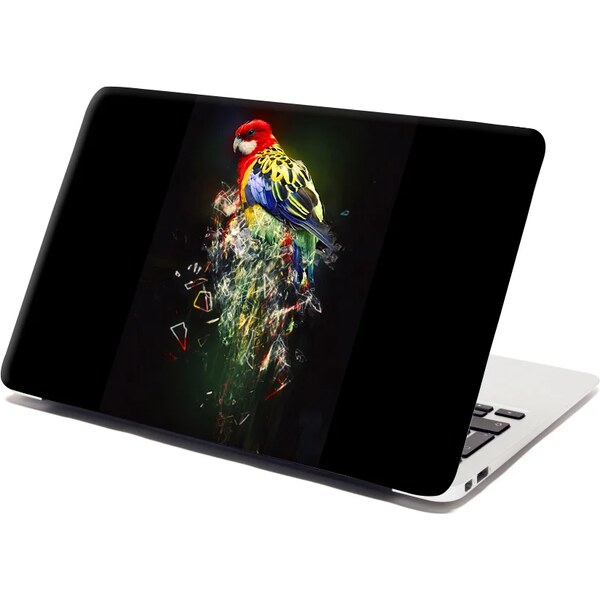 Sablio Samolepka na notebook Farebný papagáj 65098745