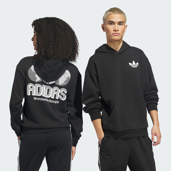 Adidas Mikina World Wide Hoops Hoodie 66788732