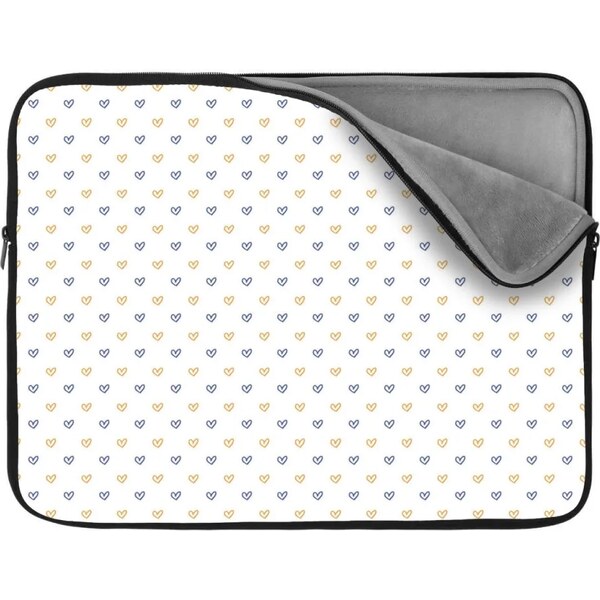 Sablio Obal na notebook Maľované srdce na bielej 65426950