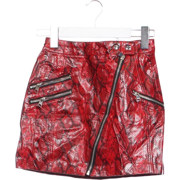 Kožená sukňa Bershka 66791339