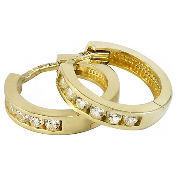 Zlaté náušnice Glare 524 66794799