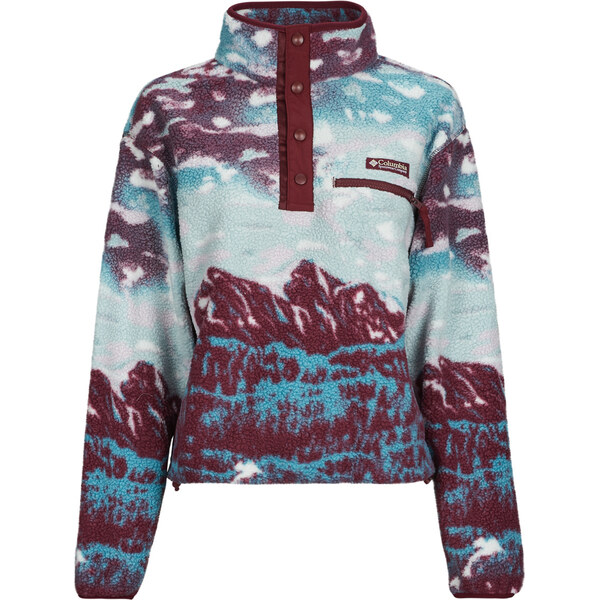 Columbia Flísové mikiny HELVETIA II PRINTED HALF SNAP FLEECE Columbia 66798265