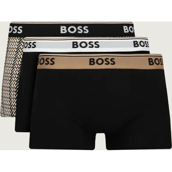 BOSS BLACK Boxerky 3-balenie Power Des 64483664
