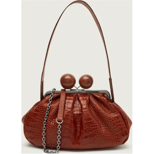 Weekend MaxMara Kožená kabelka na rameno WKAALISSO | Pasticcino 66795147