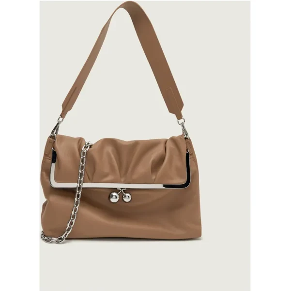 Weekend MaxMara Kožená kabelka na rameno WKASLALOM | Pasticcino 66795179