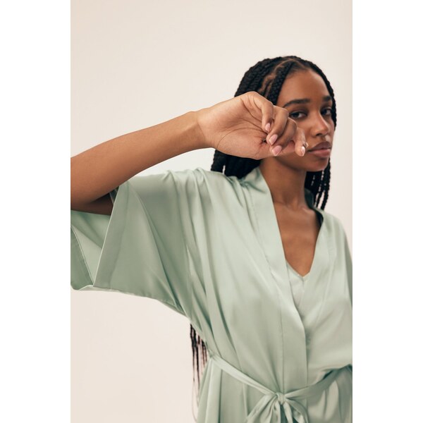 Esotiq dámský saténový župan Renne 66799262