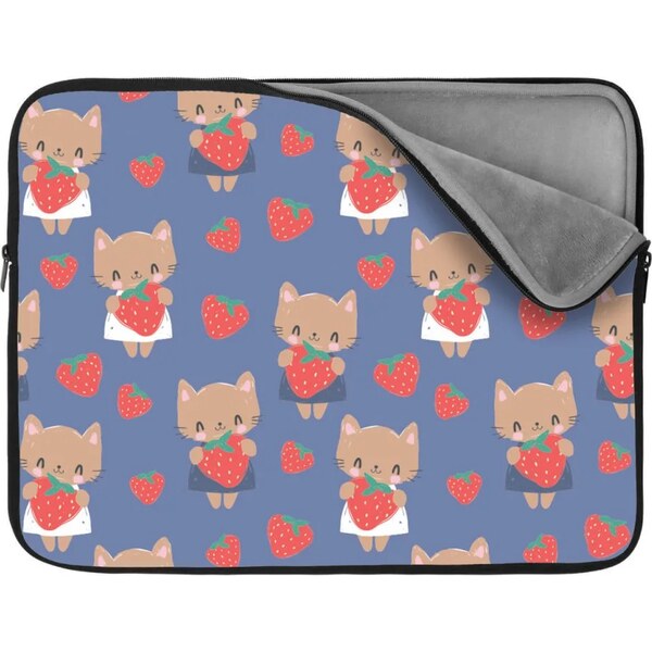 Sablio Obal na notebook Mačičky s jahodami 65426972