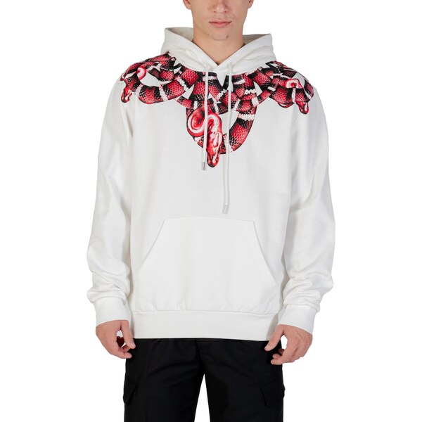 Biela mikina s kapucňou County Of Milan 66799863