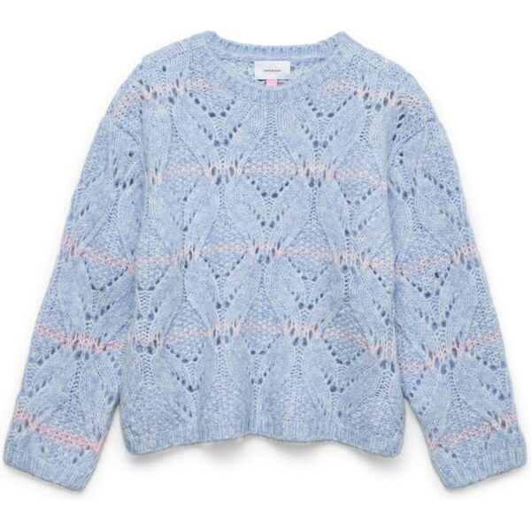 Vero Moda Girl Sveter VMNew Hatty opálová / rosé 66803340