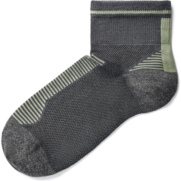Vlnka Bavlnené ponožky športové sivá 65063395