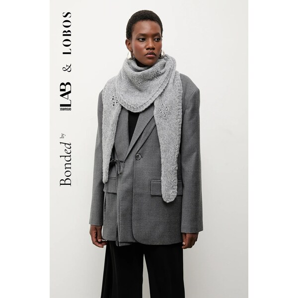 Vlnený šál Bonded by Answear.LAB & LOBOS 66709536