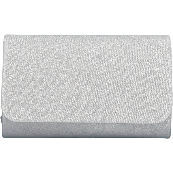 Dámska listová kabelka strieborná - Delami Estyna strieborná 66823538