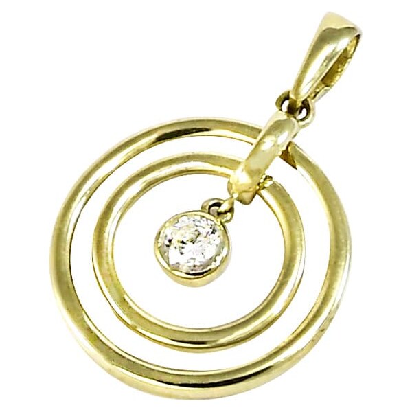 Zlatý prívesok Glare 663 66804042