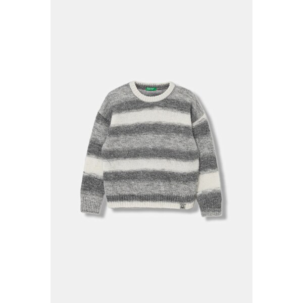 Detský sveter s prímesou vlny United Colors of Benetton 66807455