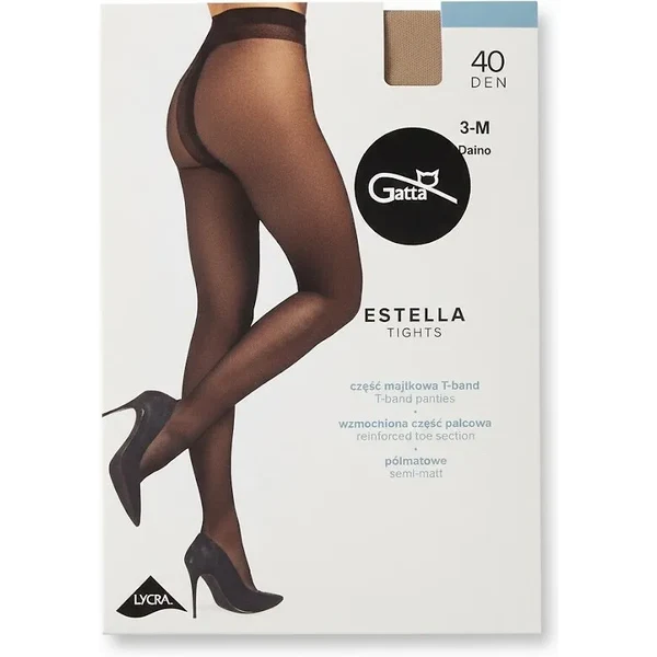 Pančuchové nohavice Gatta Estella 40 den 2-4 66804515