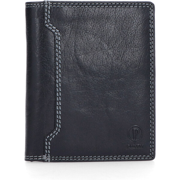 Pánska kožená peňaženka Poyem čierna 5211 Poyem C 17715132