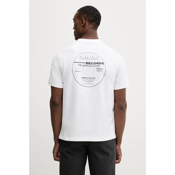 Bavlnené tričko BOSS Orange Te_BossClub 66807450