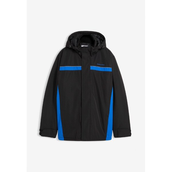 bonprix Funkčná zimná bunda, s odnímateľnou kapucňou, farba čierna 44789312