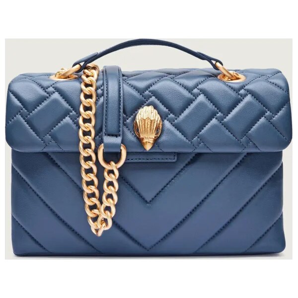 Kurt Geiger Kožená kabelka na rameno 690 KENSINGTON 64835181