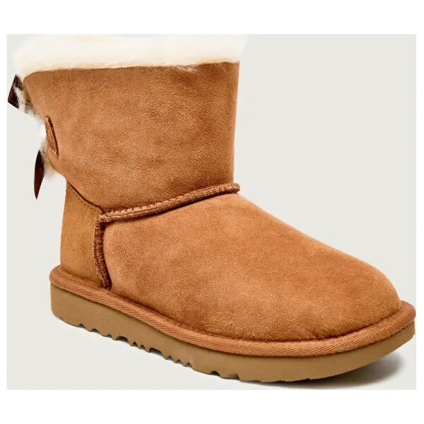 UGG Snehule K MINI BAILEY BOW II | shearling | zamsz 32232610