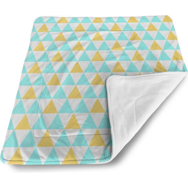 Sablio Deka pre bábätko Dvojfarebné trojuholníky 60375045