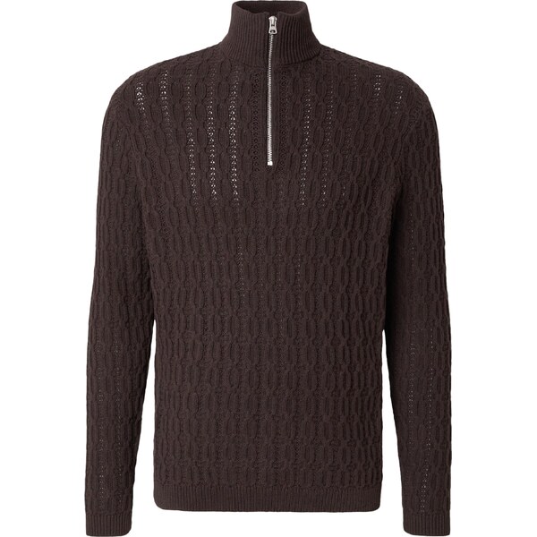 Only & Sons Sveter ONSLEONARD tmavohnedá 65923164