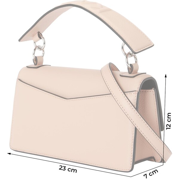 Karl Lagerfeld Kabelka SEVEN GRAINY rosé 66807816