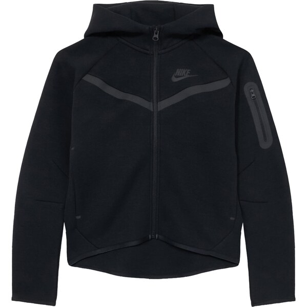 Nike Sportswear Tepláková bunda TCH FLC tmavosivá / čierna 66807834