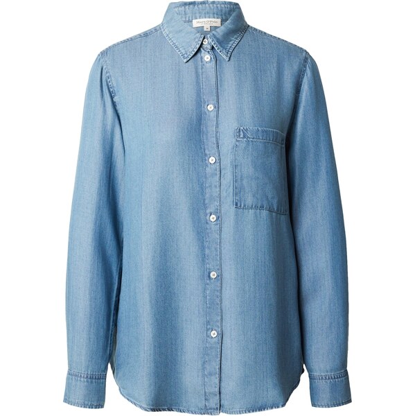 Marc OPolo Blúzka modrá denim 66809183